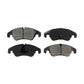 Front Semi-Metallic Disc Brake Pads SIM-1322 For Audi Q5 A4 Quattro A6 A5 S5 S4 A7 allroad