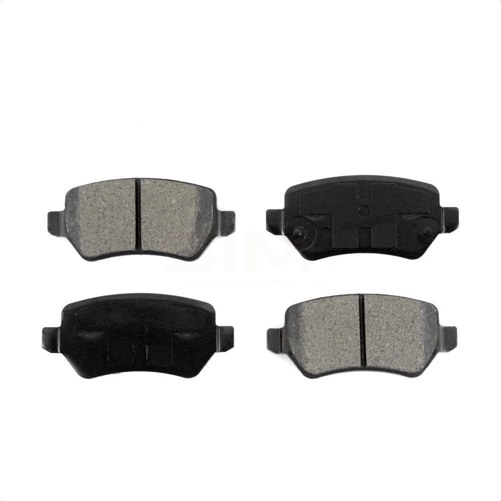 Rear Semi-Metallic Disc Brake Pads SIM-1362 For 2008-2009 Saturn Astra