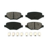 Rear Semi-Metallic Disc Brake Pads SIM-1377 For Ford Explorer Edge Taurus Flex Lincoln Police Interceptor Utility MKX MKS MKT