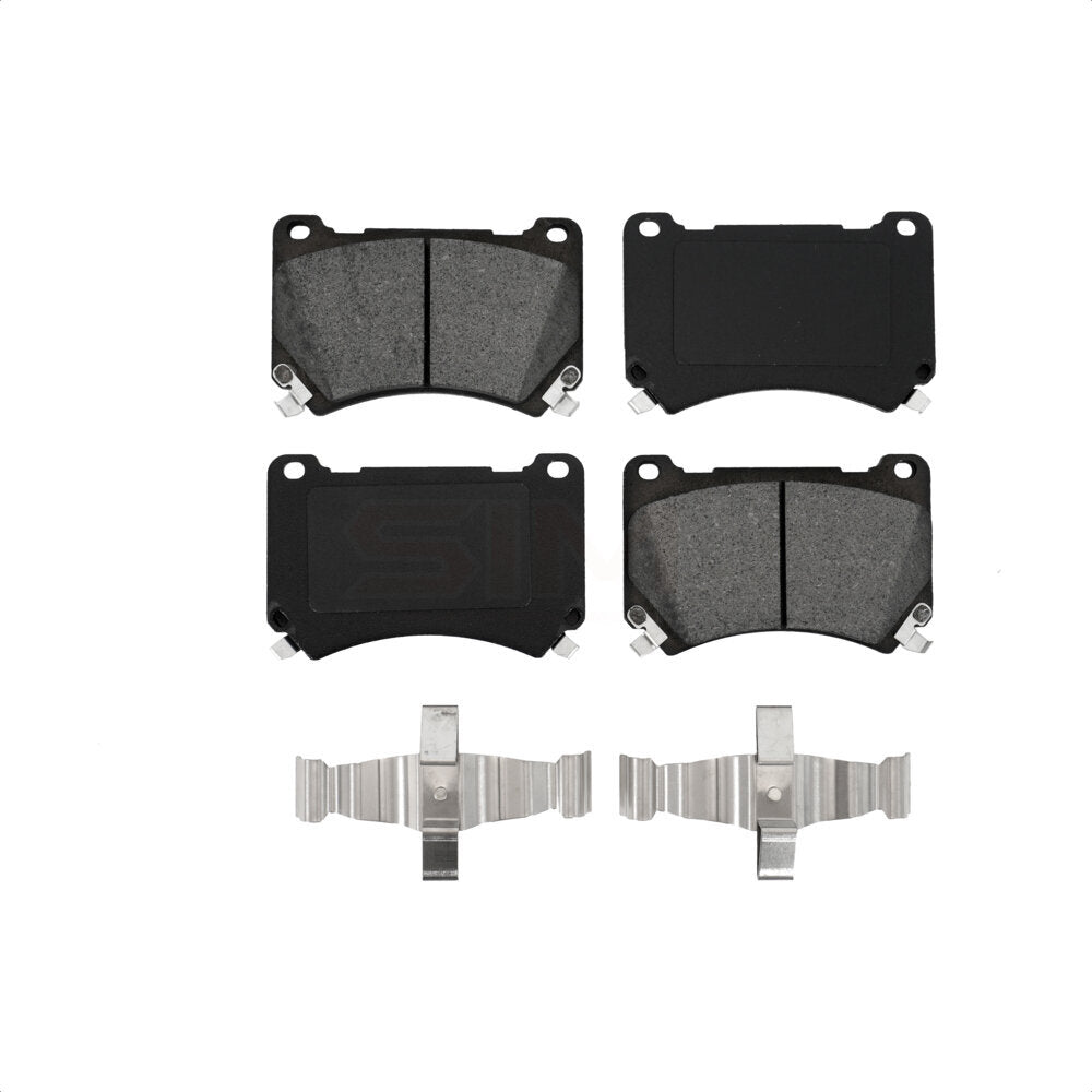 Front Semi-Metallic Disc Brake Pads SIM-1396 For Hyundai Genesis Equus