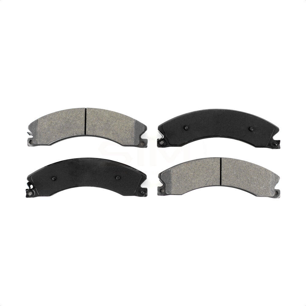 Semi-Metallic Disc Brake Pads SIM-1411 For Chevrolet Silverado 2500 HD GMC Sierra 3500 Express Nissan Savana NV2500 TITAN XD NV3500 NV1500 Suburban 4500