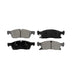 Front Semi-Metallic Disc Brake Pads SIM-1455 For Jeep Grand Cherokee Dodge Durango Mercedes-Benz ML350 GLE350 GLS450 GL450 GL350 ML400 GLE400 ML250 GLE300d WK
