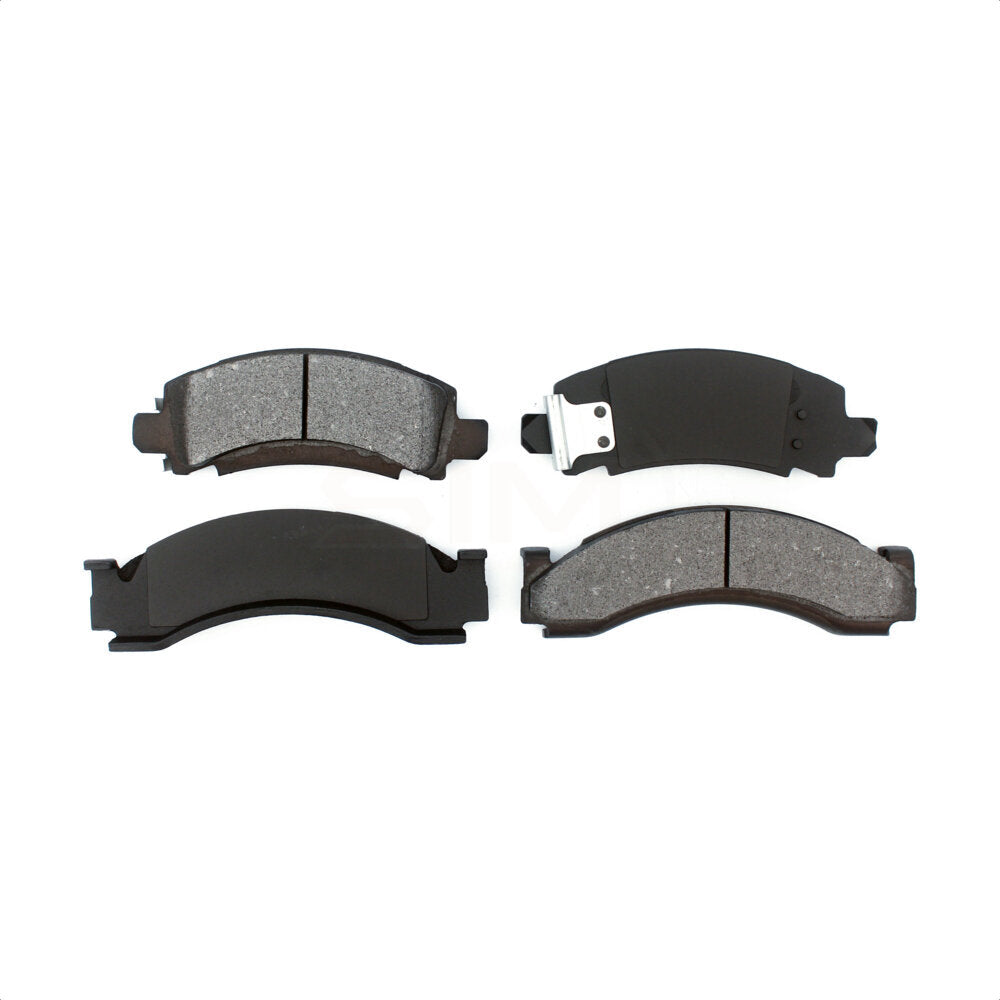 Semi-Metallic Disc Brake Pads SIM-149 For Chevrolet GMC G30 Dodge C3500 W250 P30 C30 G3500 K30 R3500 W350 R30 K3500 P3500 V3500 Workhorse Custom Chassis P42 V30 C2500 K2500 Suburban P32 W200 R2500 W42