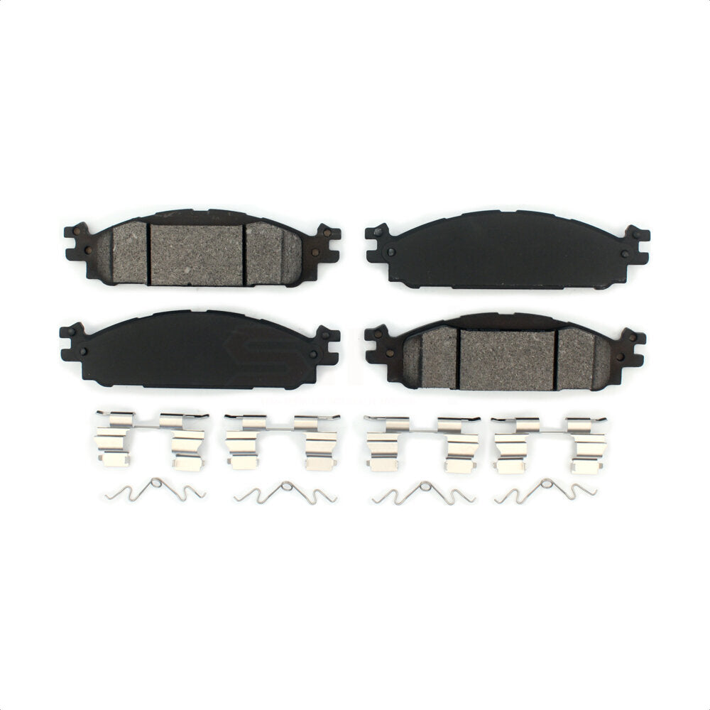 Front Semi-Metallic Disc Brake Pads SIM-1508 For Ford Explorer Taurus Flex Lincoln MKT MKS