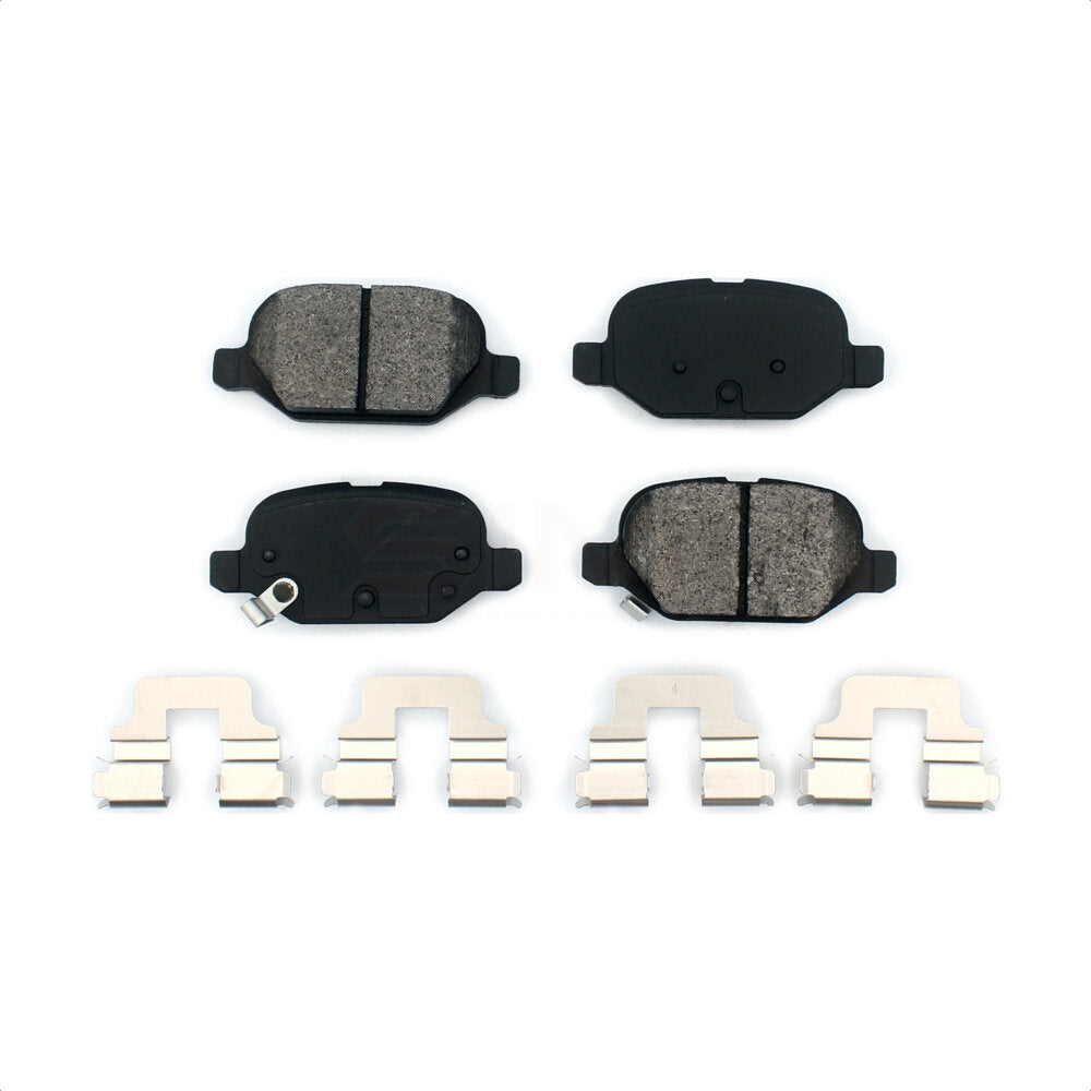 Rear Semi-Metallic Disc Brake Pads SIM-1569 For 2012-2019 Fiat 500
