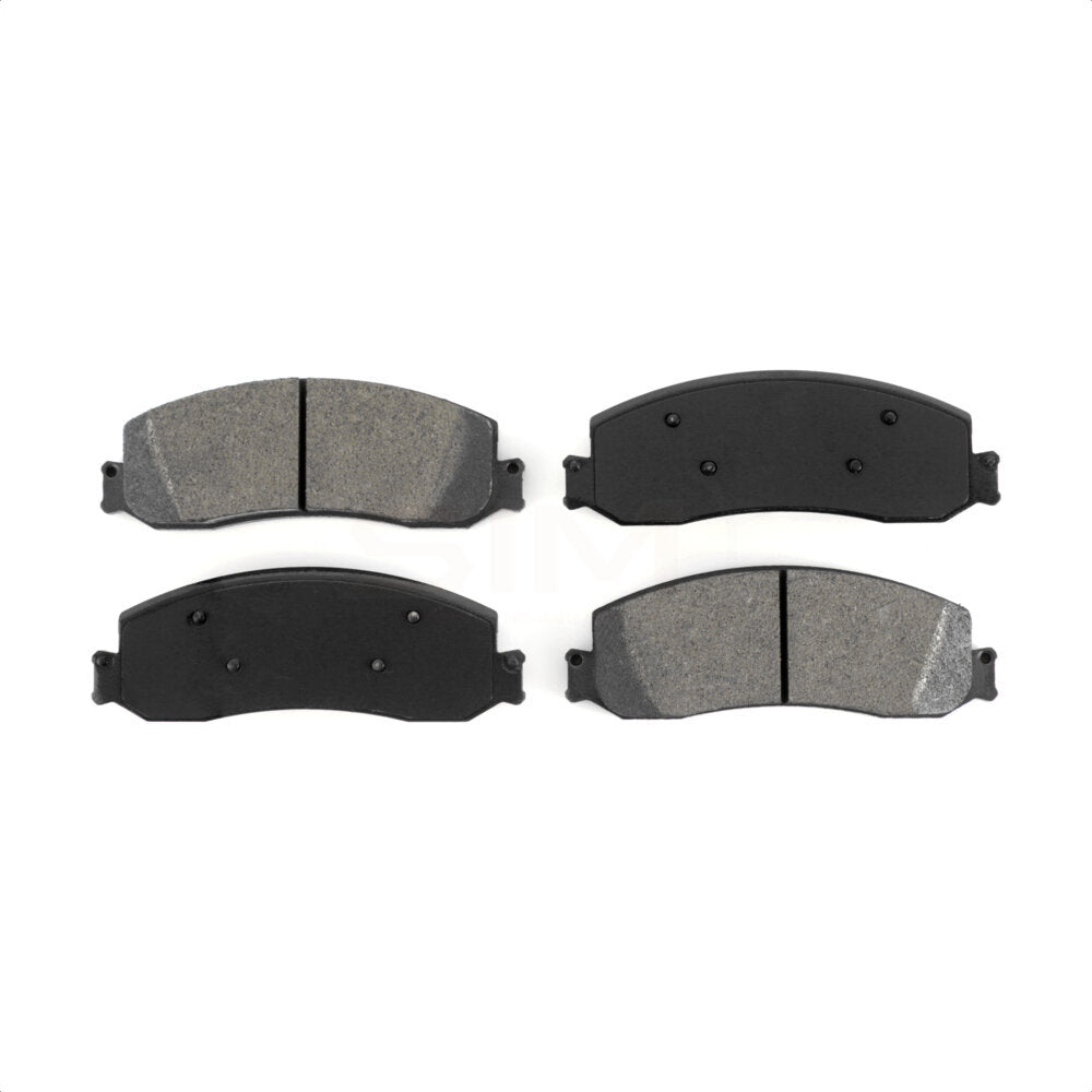 Front Semi-Metallic Disc Brake Pads SIM-1631 For Ford F-250 Super Duty F-350 F-450