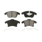 Front Semi-Metallic Disc Brake Pads SIM-1653 For Ford Fusion Lincoln MKZ Police Responder Hybrid SSV Plug-In