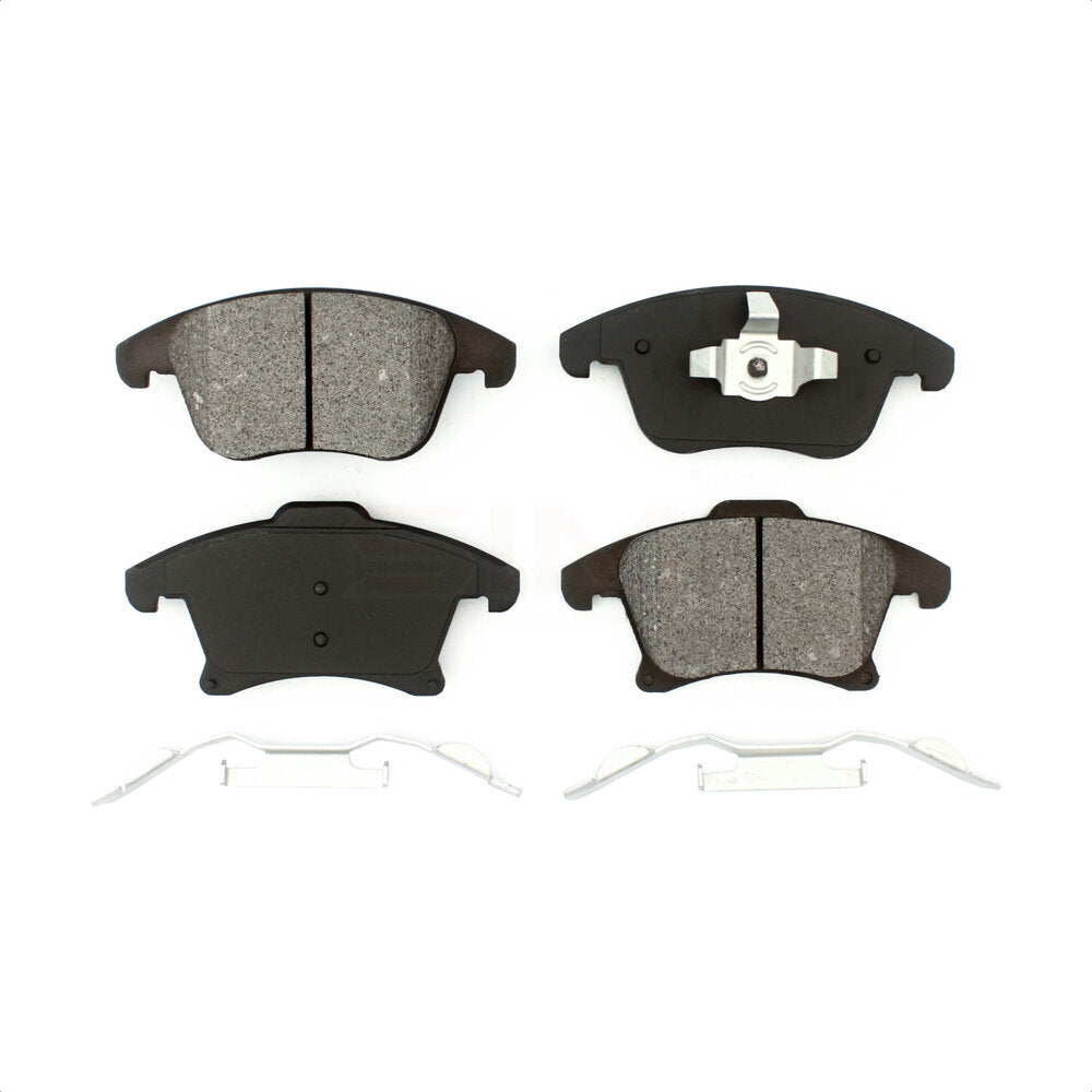 Front Semi-Metallic Disc Brake Pads SIM-1653 For Ford Fusion Lincoln MKZ Police Responder Hybrid SSV Plug-In