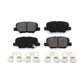 Rear Semi-Metallic Disc Brake Pads SIM-1679 For Mazda 3 Mitsubishi Outlander Sport 6 PHEV RVR