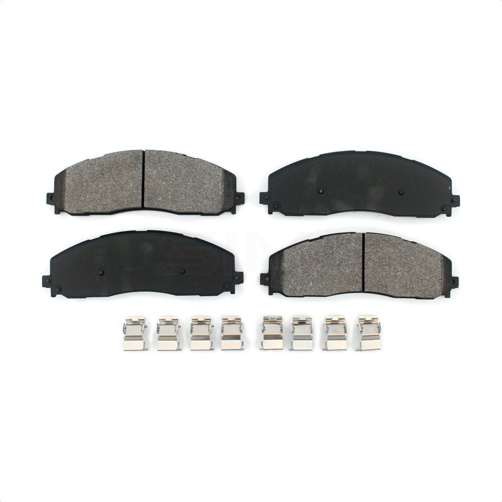 Front Semi-Metallic Disc Brake Pads SIM-1680 For Ford F-250 Super Duty F-350 F-450