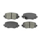 Rear Semi-Metallic Disc Brake Pads SIM-1734 For Jeep Cherokee Chrysler 200