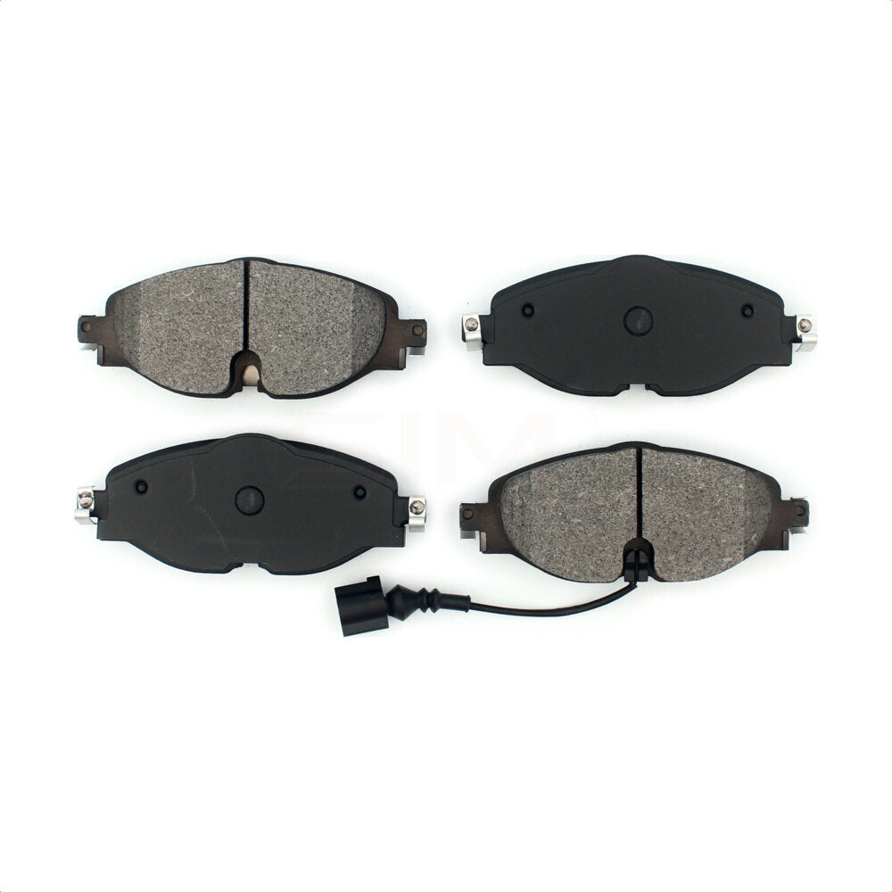 Front Semi-Metallic Disc Brake Pads SIM-1760A For Volkswagen Jetta Audi GTI A3 Golf SportWagen Quattro Alltrack e-Golf Sportback e-tron TT Taos Passat