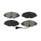 Front Semi-Metallic Disc Brake Pads SIM-1760A For Volkswagen Jetta Audi GTI A3 Golf SportWagen Quattro Alltrack e-Golf Sportback e-tron TT Taos Passat