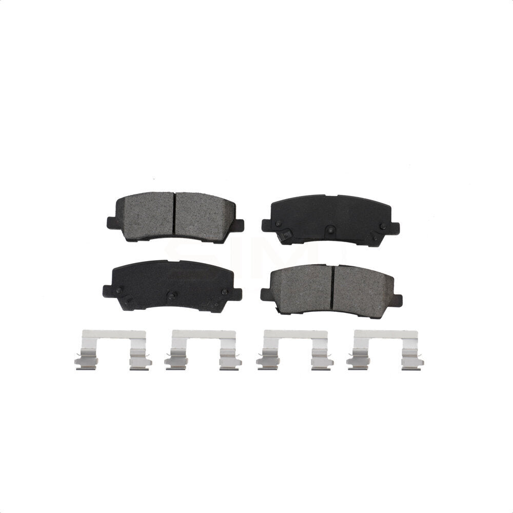 Rear Semi-Metallic Disc Brake Pads SIM-1793 For Ford Mustang