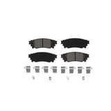 Rear Semi-Metallic Disc Brake Pads SIM-1805 For Toyota Camry RAV4 Lexus NX200t C-HR NX300 ES350 Avalon NX300h ES300h UX250h UX200 ES250 Venza Corolla Cross