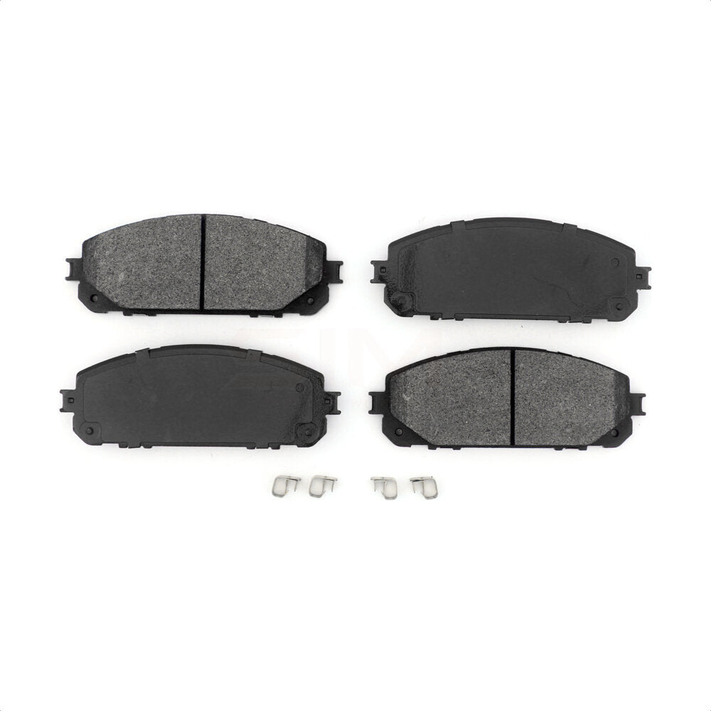 Front Semi-Metallic Disc Brake Pads SIM-1843 For 2014-2022 Jeep Cherokee With Dual Piston Caliper