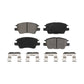 Front Semi-Metallic Disc Brake Pads SIM-1844 For Chevrolet Cruze Volt Bolt EV EUV