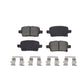 Rear Semi-Metallic Disc Brake Pads SIM-1857 For Chevrolet Equinox Malibu Cruze GMC Terrain Volt Bolt EV Buick LaCrosse Regal TourX Sportback EUV