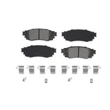 Rear Semi-Metallic Disc Brake Pads SIM-1879 For Lexus RX350 RX450h RX350L RX450hL
