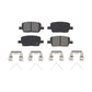 Rear Semi-Metallic Disc Brake Pads SIM-1914 For Chevrolet Traverse GMC Acadia Cadillac Camaro XT5 Buick Enclave Blazer CT6 XT6