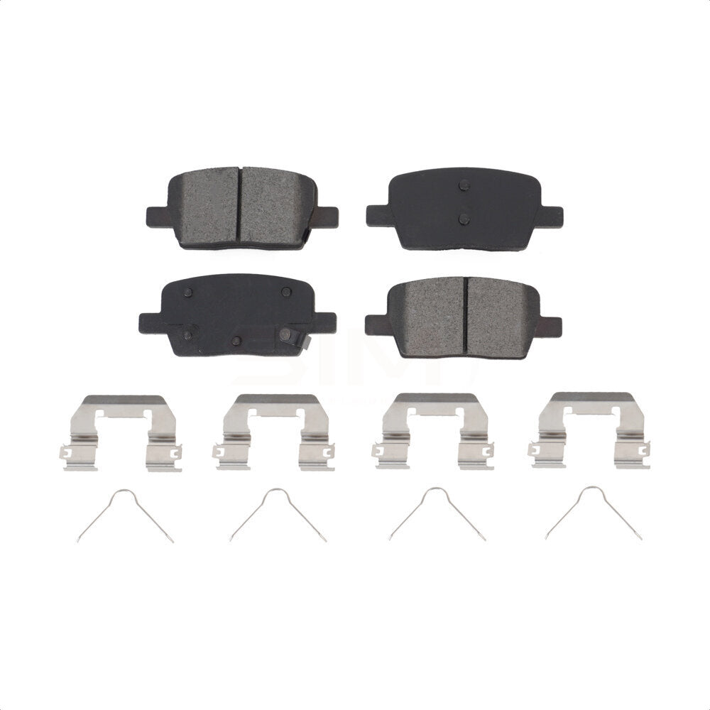 Rear Semi-Metallic Disc Brake Pads SIM-1914 For Chevrolet Traverse GMC Acadia Cadillac Camaro XT5 Buick Enclave Blazer CT6 XT6