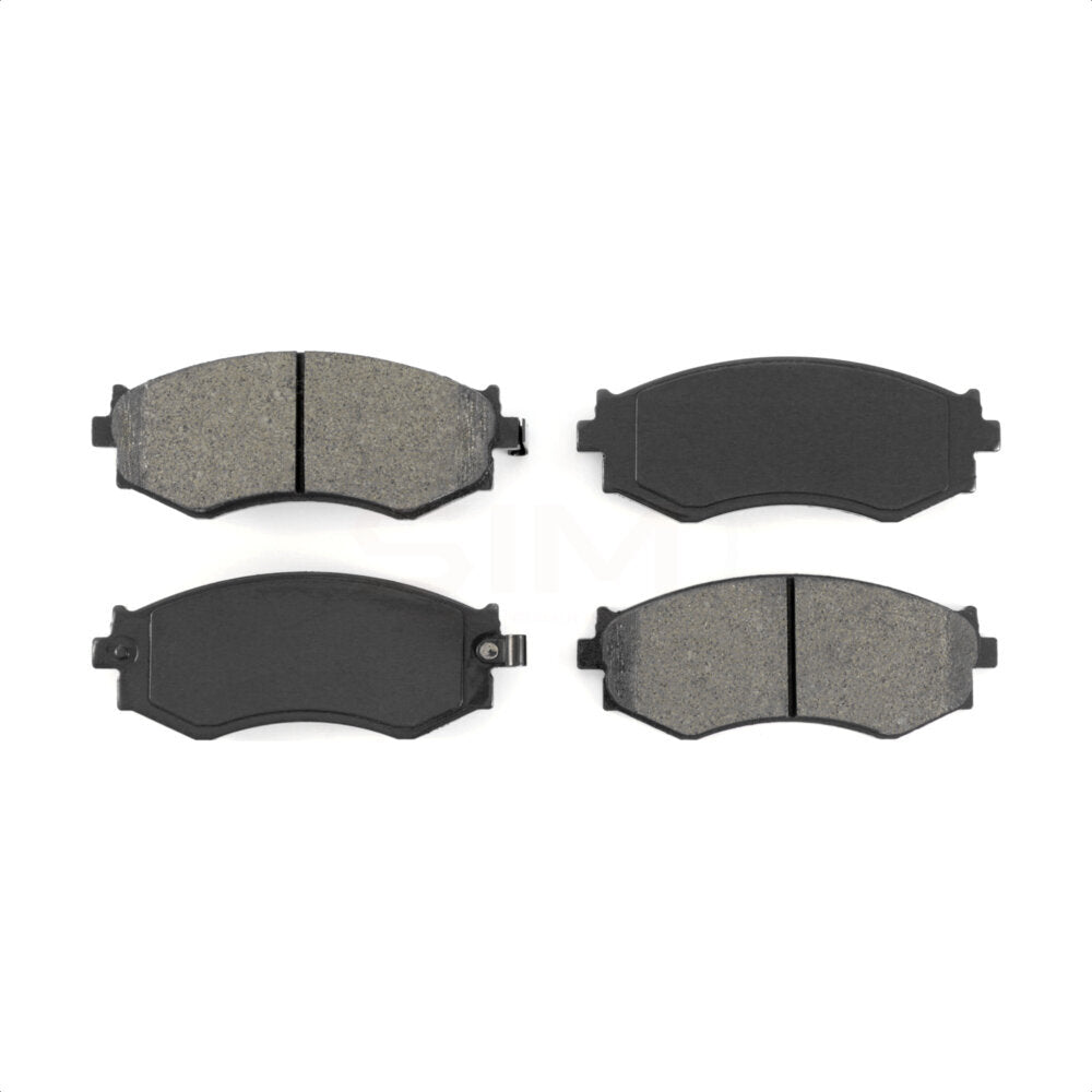 Front Semi-Metallic Disc Brake Pads SIM-462 For Nissan Sentra 240SX Stanza INFINITI G20 Axxess