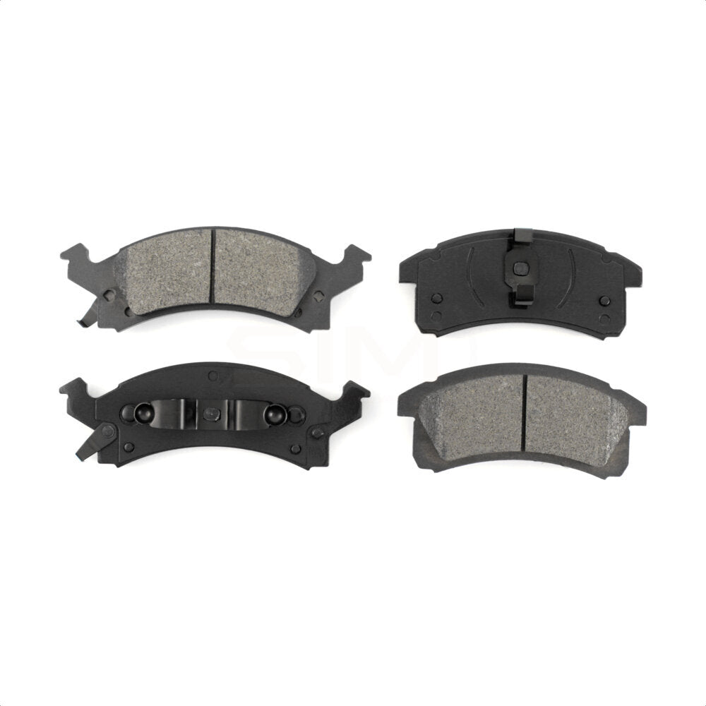Front Semi-Metallic Disc Brake Pads SIM-506 For Chevrolet Cavalier Pontiac Sunfire Grand Am Buick Skylark Corsica Oldsmobile Achieva Beretta Sunbird Cutlass Calais