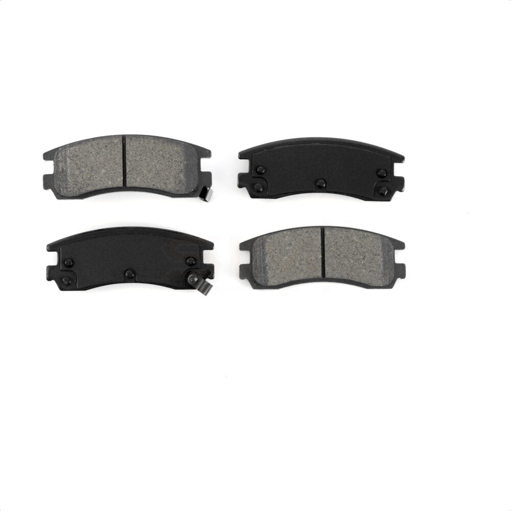 Rear Semi-Metallic Disc Brake Pads SIM-508 For Chevrolet Impala Buick Pontiac LeSabre Cadillac Century DeVille Grand Am Oldsmobile Monte Carlo Rendezvous Prix Saturn Venture Park Avenue Regal Alero SL