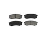 Rear Semi-Metallic Disc Brake Pads SIM-606 For Toyota 4Runner Lexus Sequoia GX460 FJ Cruiser GX470 Land LX450 Mercedes-Benz C43 AMG