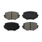 Front Semi-Metallic Disc Brake Pads SIM-635 For Mazda Miata