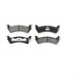 Rear Semi-Metallic Disc Brake Pads SIM-666 For Ford Jeep Grand Cherokee Explorer Sport Trac