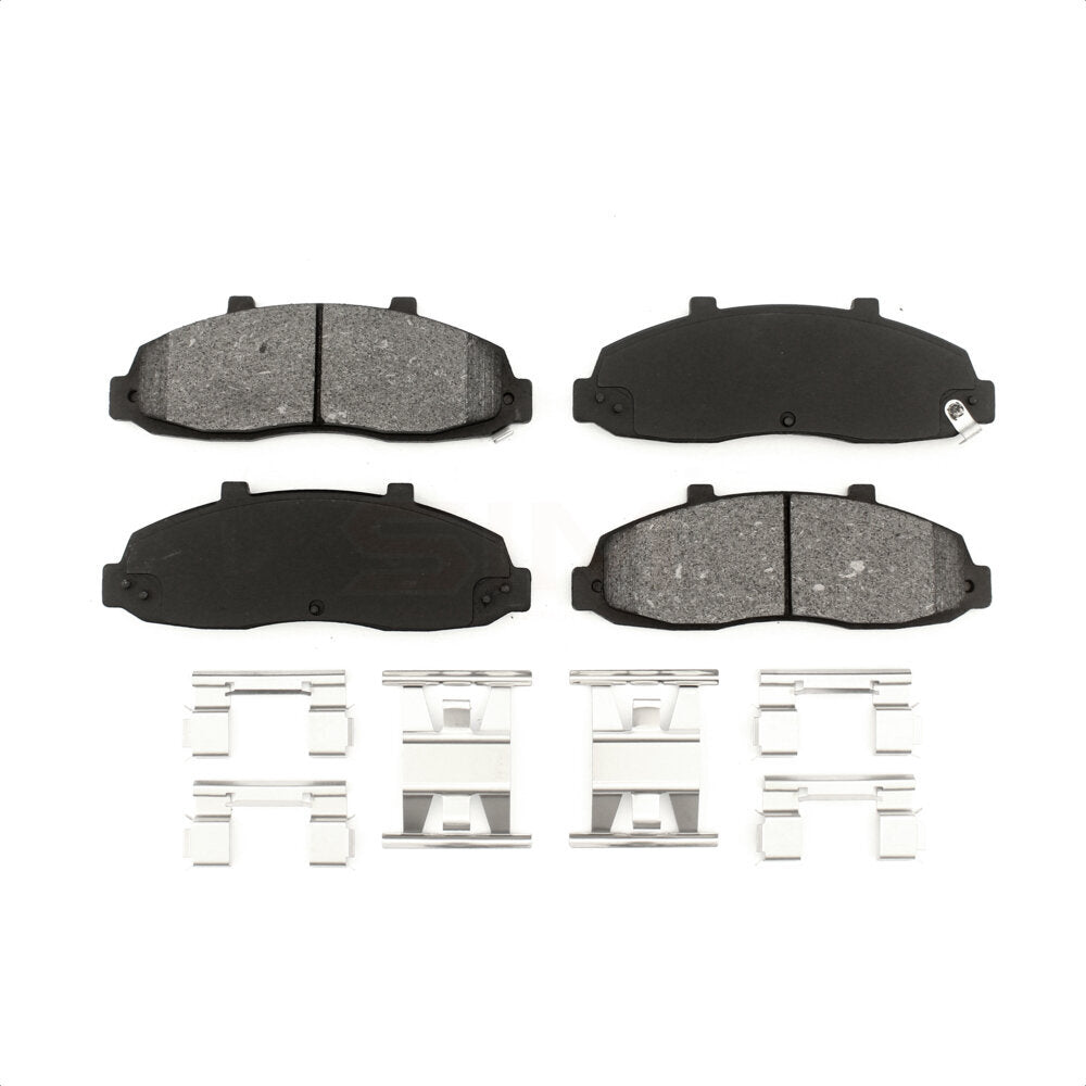 Front Semi-Metallic Disc Brake Pads SIM-679 For Ford F-150 Heritage Lincoln Blackwood