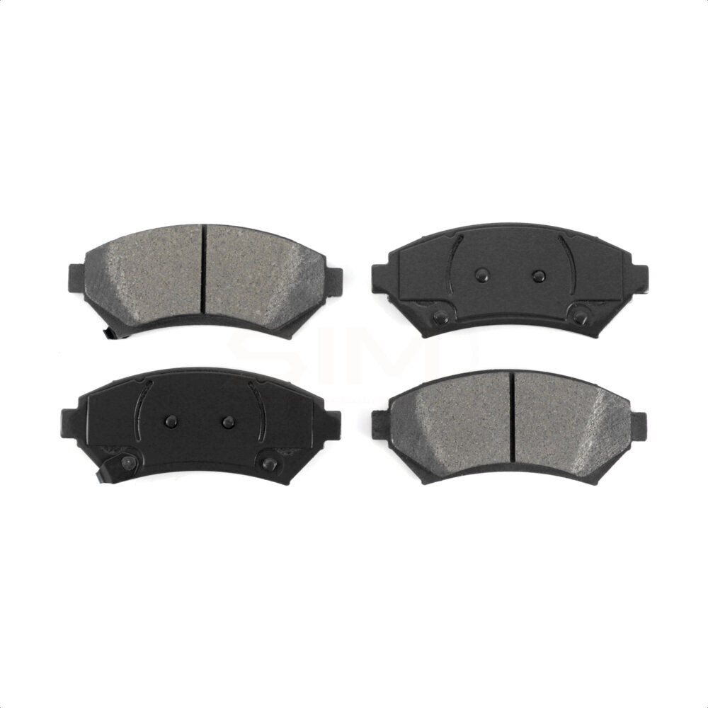 Front Semi-Metallic Disc Brake Pads SIM-699 For Buick Chevrolet Impala LeSabre Century Pontiac Cadillac DeVille Grand Prix Venture Monte Carlo Park Avenue Oldsmobile Regal Montana Bonneville Intrigue