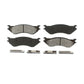 Rear Semi-Metallic Disc Brake Pads SIM-702A For Dodge Ram 1500 2500 3500