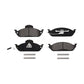 Front Semi-Metallic Disc Brake Pads SIM-760 For Mercedes-Benz ML320 ML350 ML430