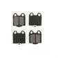 Rear Semi-Metallic Disc Brake Pads SIM-771 For Lexus GS300 SC430 IS300 GS400 GS430