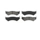 Rear Semi-Metallic Disc Brake Pads SIM-802 For Ford E-350 Super Duty E-250 Econoline Club Wagon F-150 Heritage E-150
