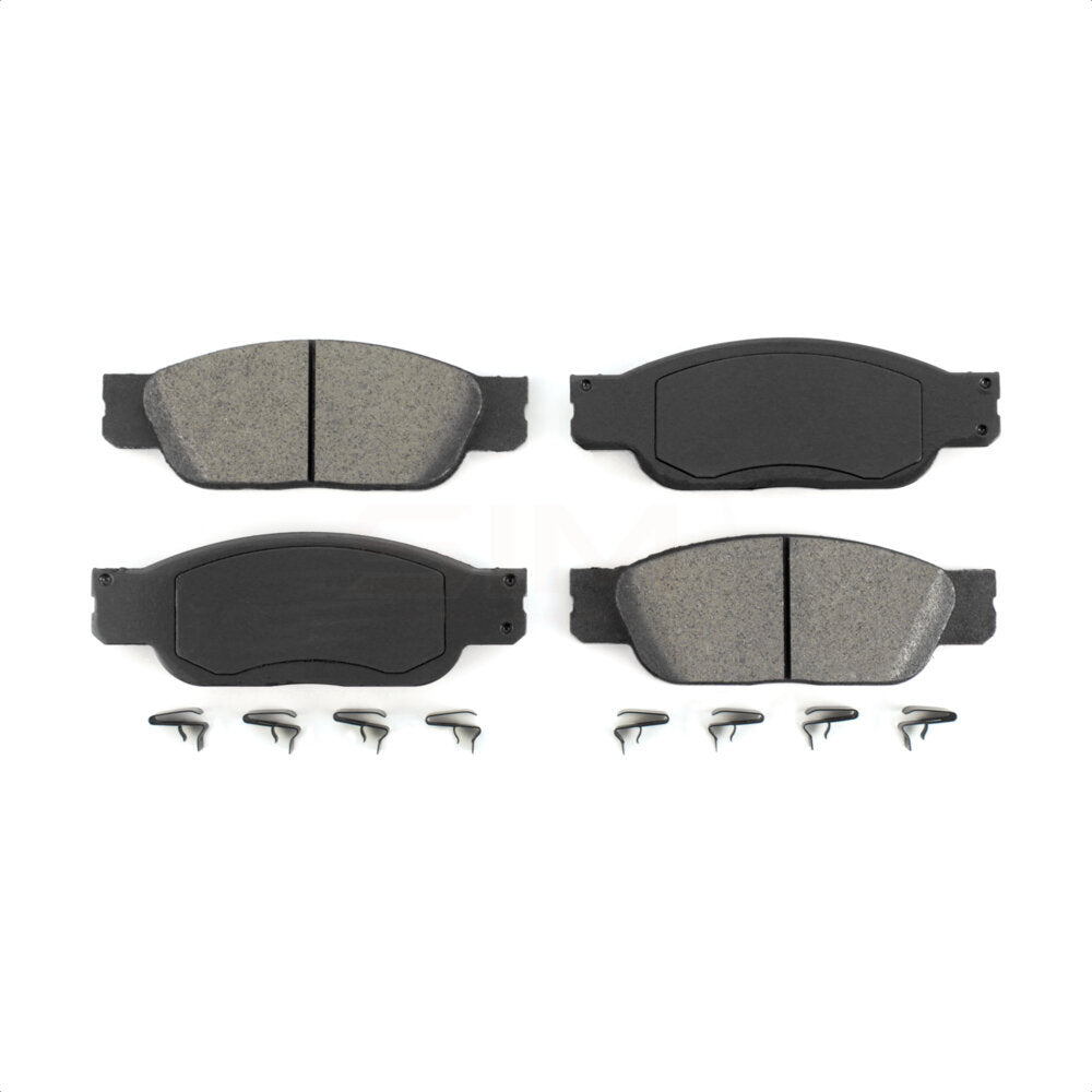 Front Semi-Metallic Disc Brake Pads SIM-805 For Lincoln LS Ford Thunderbird Jaguar S-Type