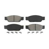 Front Semi-Metallic Disc Brake Pads SIM-805 For Lincoln LS Ford Thunderbird Jaguar S-Type