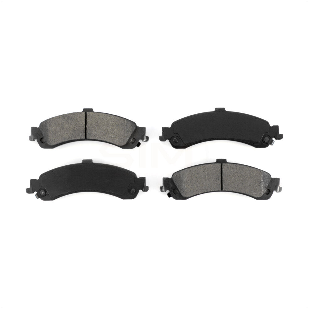 Rear Semi-Metallic Disc Brake Pads SIM-834 For Chevrolet Silverado 1500 GMC Tahoe Sierra Suburban Yukon Avalanche XL Cadillac Escalade ESV EXT
