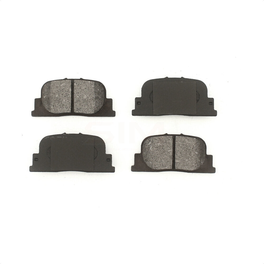 Rear Semi-Metallic Disc Brake Pads SIM-835 For Toyota Camry Scion tC Lexus ES300