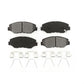 Front Semi-Metallic Disc Brake Pads SIM-914 For Honda Accord Civic CR-V Pilot Element Fit Acura ILX CR-Z