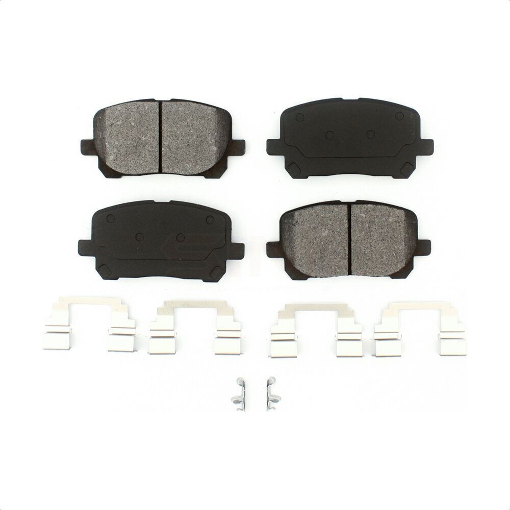 Front Semi-Metallic Disc Brake Pads SIM-923 For 2003-2008 Toyota Corolla Matrix Pontiac Vibe