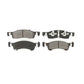 Front Semi-Metallic Disc Brake Pads SIM-934 For Ford Expedition Lincoln Navigator