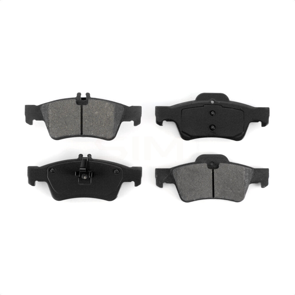 Rear Semi-Metallic Disc Brake Pads SIM-986 For Mercedes-Benz E350 S550 E320 CLS550 SL500 E550 E500 S430 S500 SL550 E400 CLS500 CLS400 E250 CL550 S350 CL500 E63 AMG S600 SL63 S400 SL600 CL600 SL65 S450