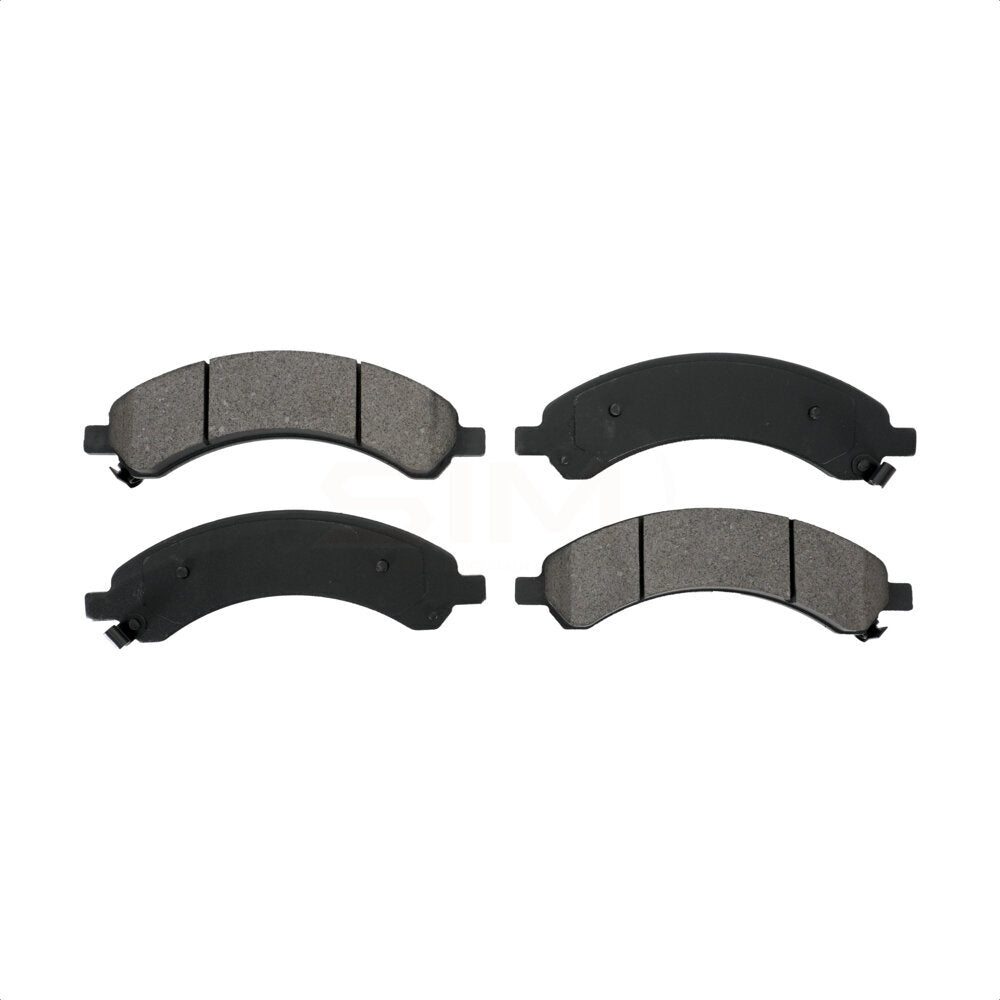Rear Semi-Metallic Disc Brake Pads SIM-989 For 2003-2008 Chevrolet Express 3500 GMC Savana With Dual Wheels