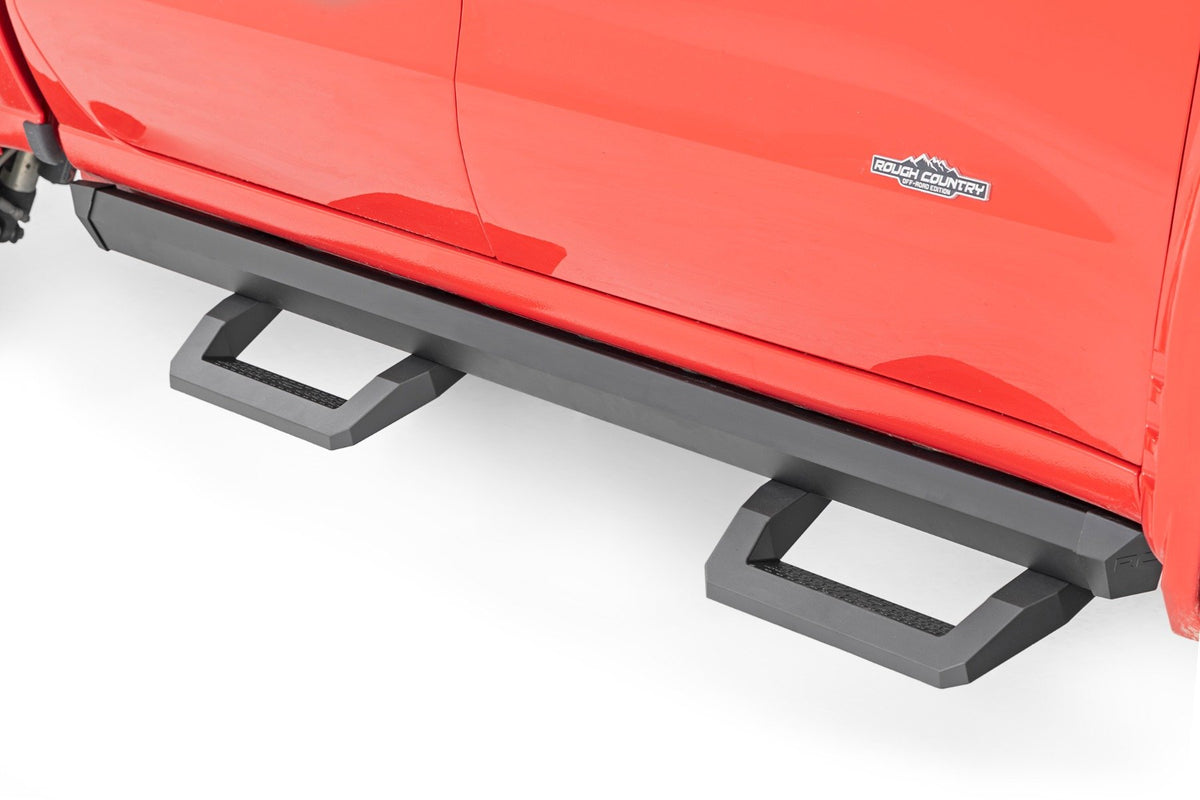 SR2 Adjustable Aluminum Steps | Crew Cab | Chevy/GMC 1500/2500HD/3500HD 2WD/4WD