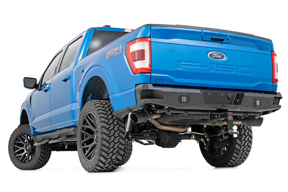 SR2 Adjustable Aluminum Steps | Crew Cab | Ford F-150/Lightning/F-250/F-350/Raptor (15-23)
