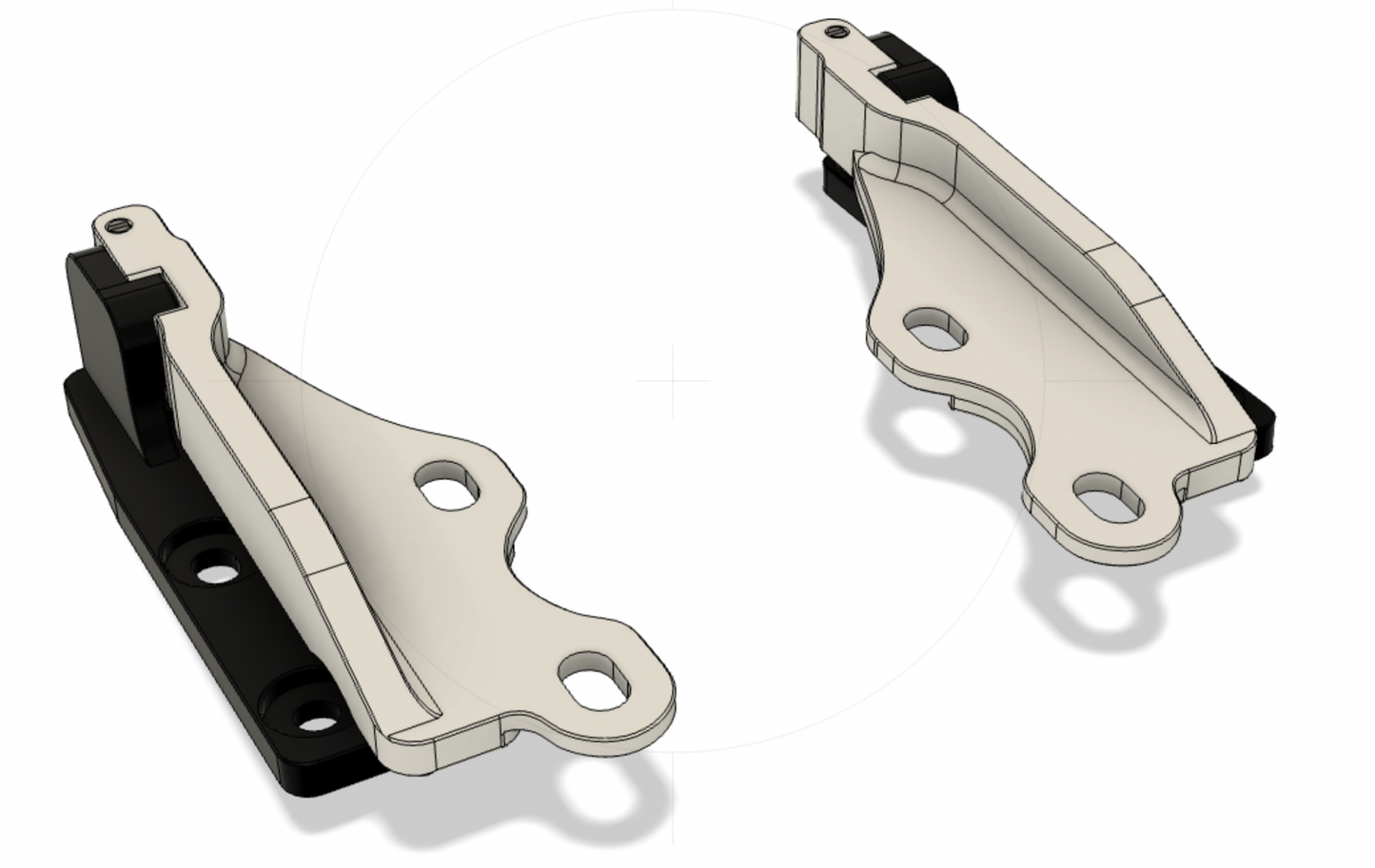 Precision Works Quick Release Hood Hinges - Honda CRX EF EE Wagon Civic 88-91