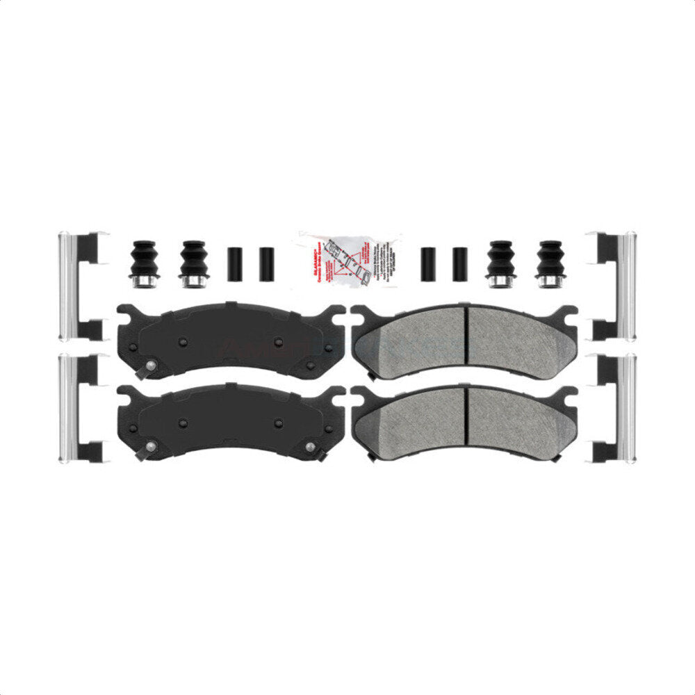 Semi-Metallic Disc Brake Pads NWF-ASD785 For Chevrolet Silverado 1500 GMC 2500 HD Tahoe Sierra Suburban Yukon Avalanche XL Cadillac Classic Escalade Express 3500 Hummer H2 Astro ESV EXT Savana Safari
